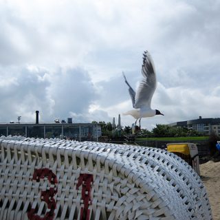 Strandkörbe bei Döse